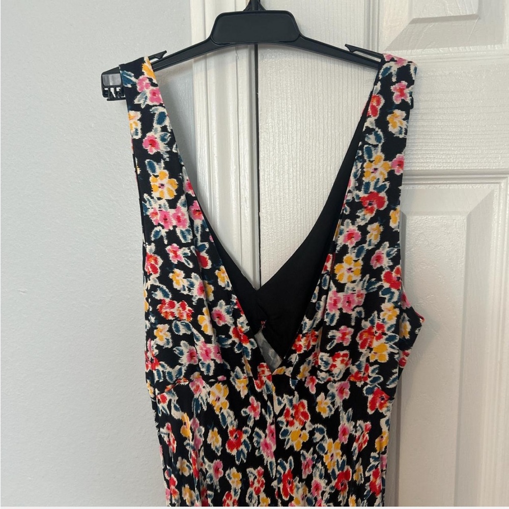 Loft floral maxi dress Size 8